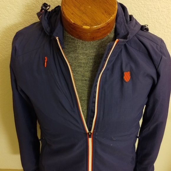 K-Swiss Royal Blue Windbreaker - Picture 3 of 8